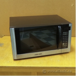Black & Decker MO1211SBC 1.2cm 100W Black Microwave Oven